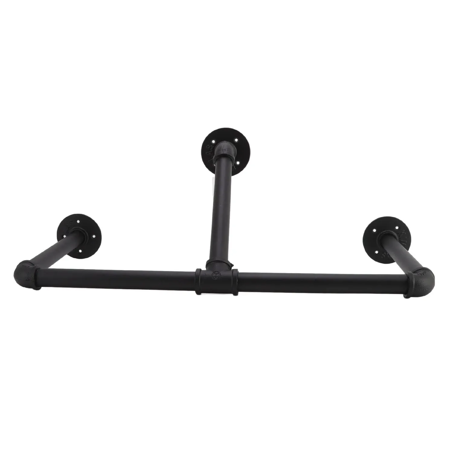 Garosa porte-manteau mural fer forgé 56x27x26cm industriel