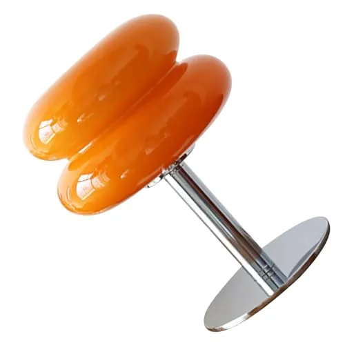 Garosa lampe de chevet tactile LED orange USB 3 intensités