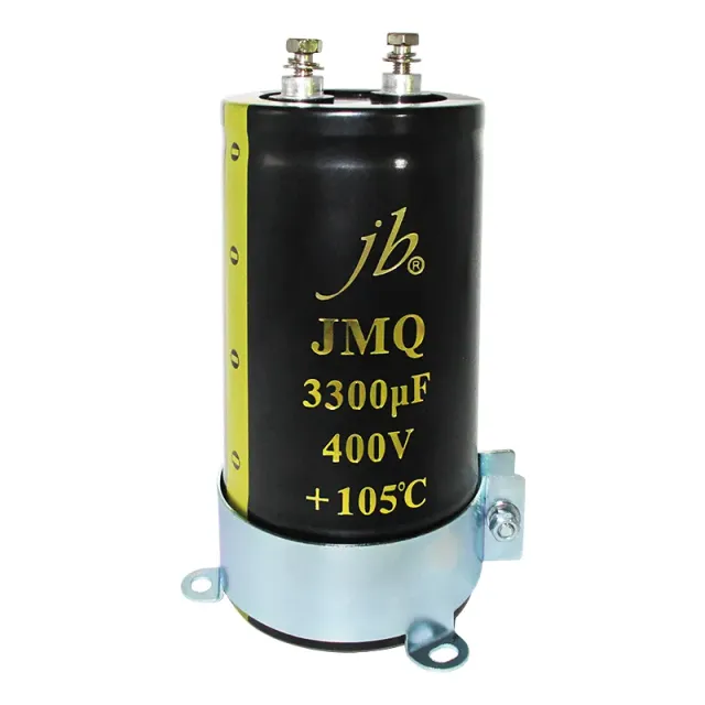 JB Capacitors JMQ condensateur aluminium à vis 5000H 105°C