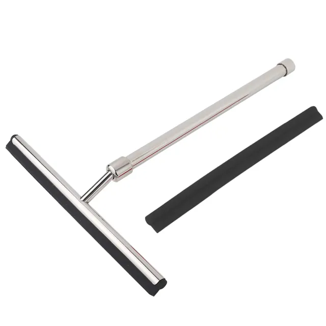 Garosa raclette vitre silicone manche extensible inox