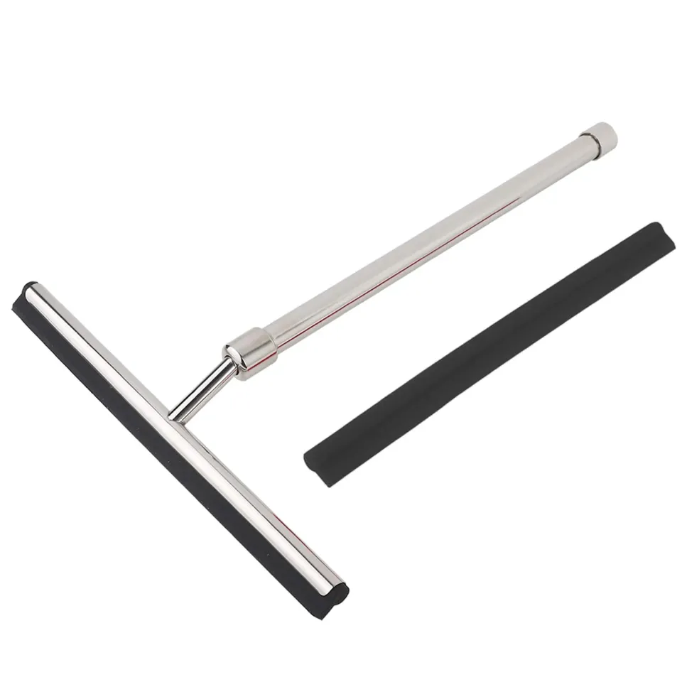 Garosa raclette vitre silicone manche extensible inox