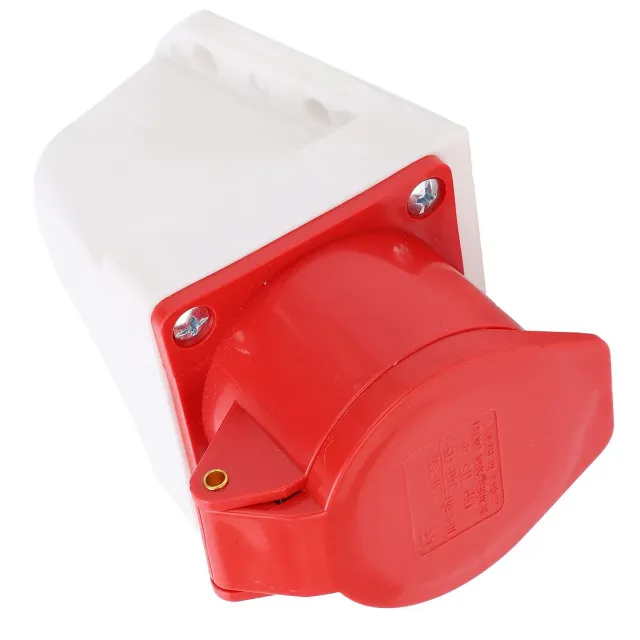 Garosa prise triphasée industrielle 16 A 5 broches IP44