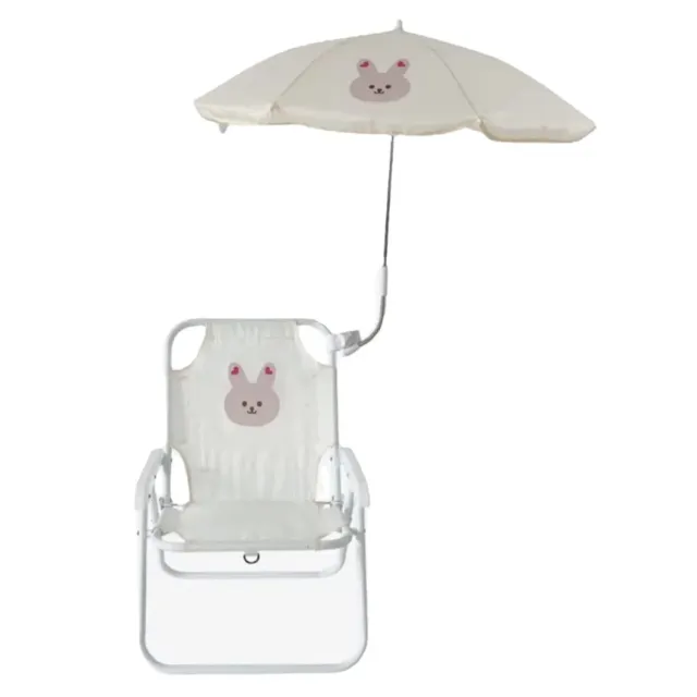 Garosa Chaise camping enfant pliable lapin parapluie