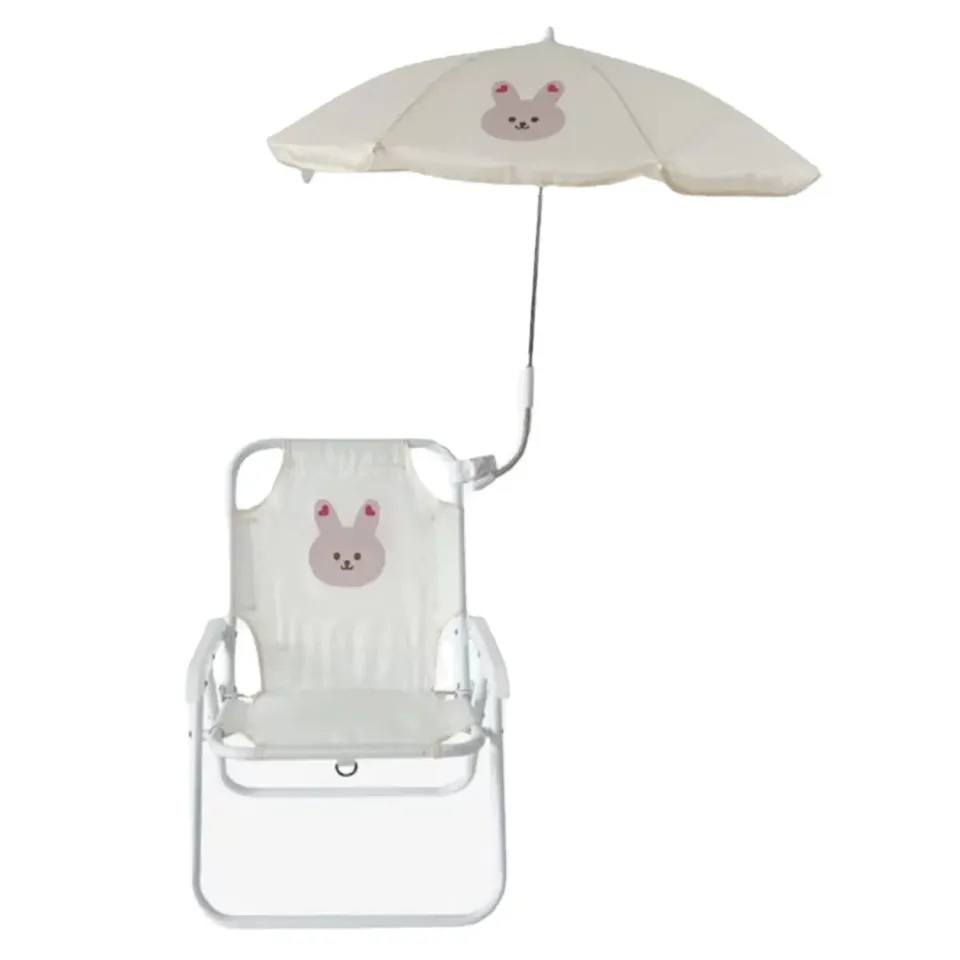 Garosa Chaise camping enfant pliable lapin parapluie