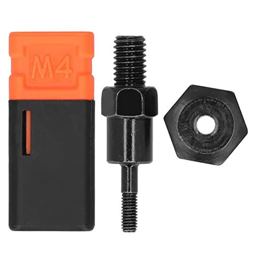 Garosa Tête de pistolet à riveter M4 en acier allié