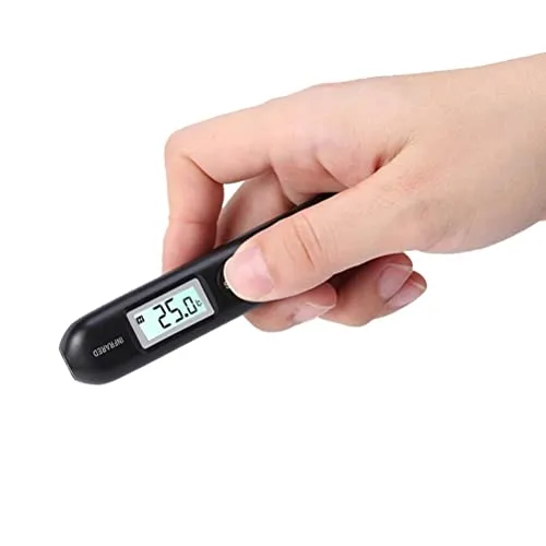 Garosa thermomètre infrarouge sans contact -50°C à 220°C noir