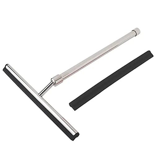 Garosa raclette vitre silicone manche extensible inox