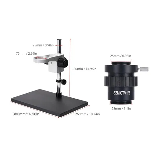 Garosa microscope trinoculaire LED 7X-45X USB labo