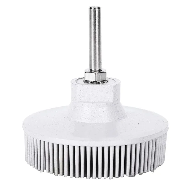 Garosa disque à poils 75 mm blanc grain 120 pour perceuse