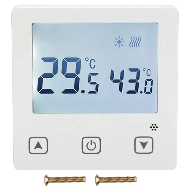 Garosa Thermostat numérique tactile AC220V 5-45°C