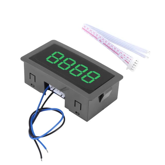 Garosa compteur numérique LED 4 chiffres vert 8-24V