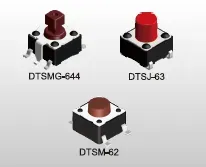 Diptronics DTSM-31N-V-B bouton poussoir CMS 3,5 × 6 mm