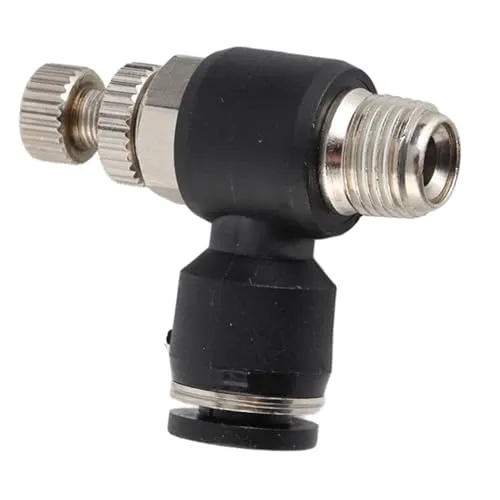 Garosa valve d’air laser CO₂ tuyau 6 mm filetage 9,7 mm réglable