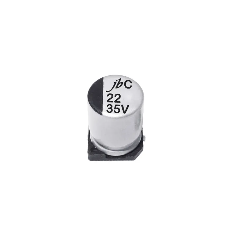 JB Capacitors JCC condensateur alu SMD faible fuite