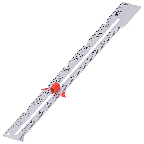 Garosa Jauge ourlet couture aluminium coulissante