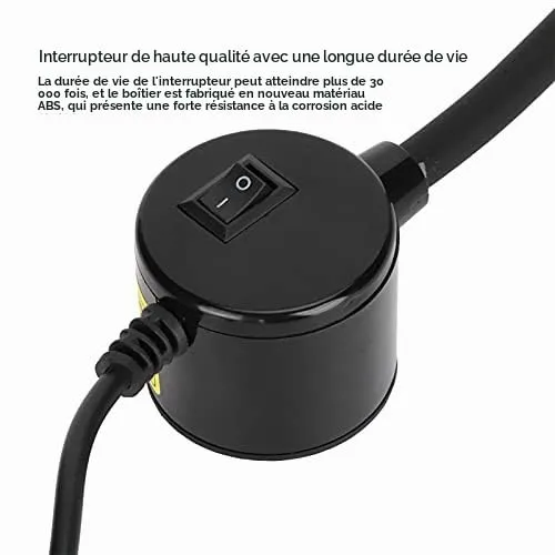 Garosa lampe de travail col de cygne 48 LED 8 W magnétique