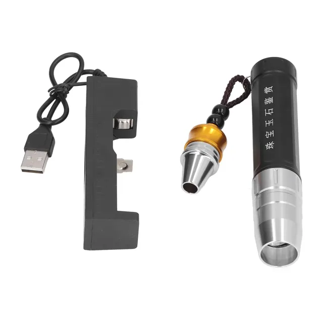 Garosa lampe d’identification de jade 3 LED rechargeable 2200 mAh