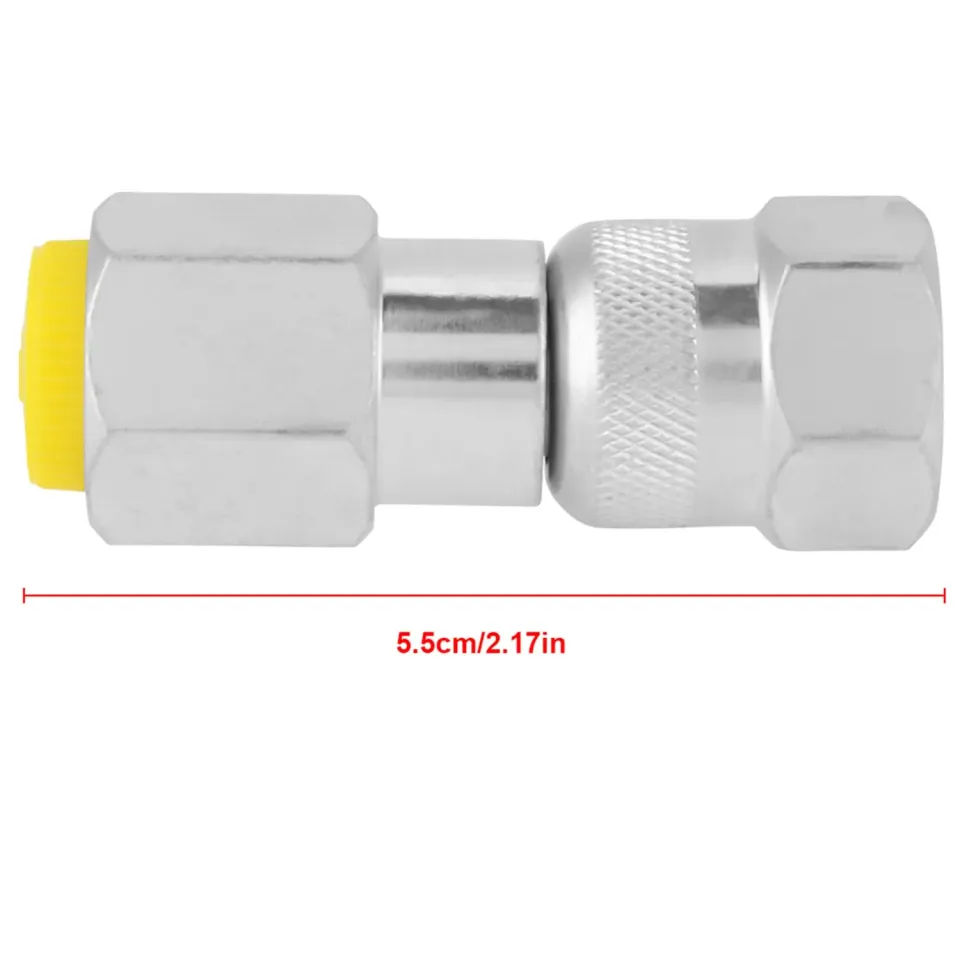 Garosa adaptateur test pression G1/4 M16 acier