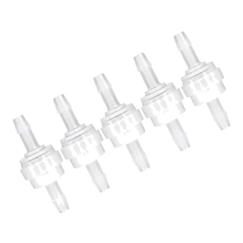 Garosa Clapet anti-retour 5 mm, lot de 5 en caoutchouc fluoré