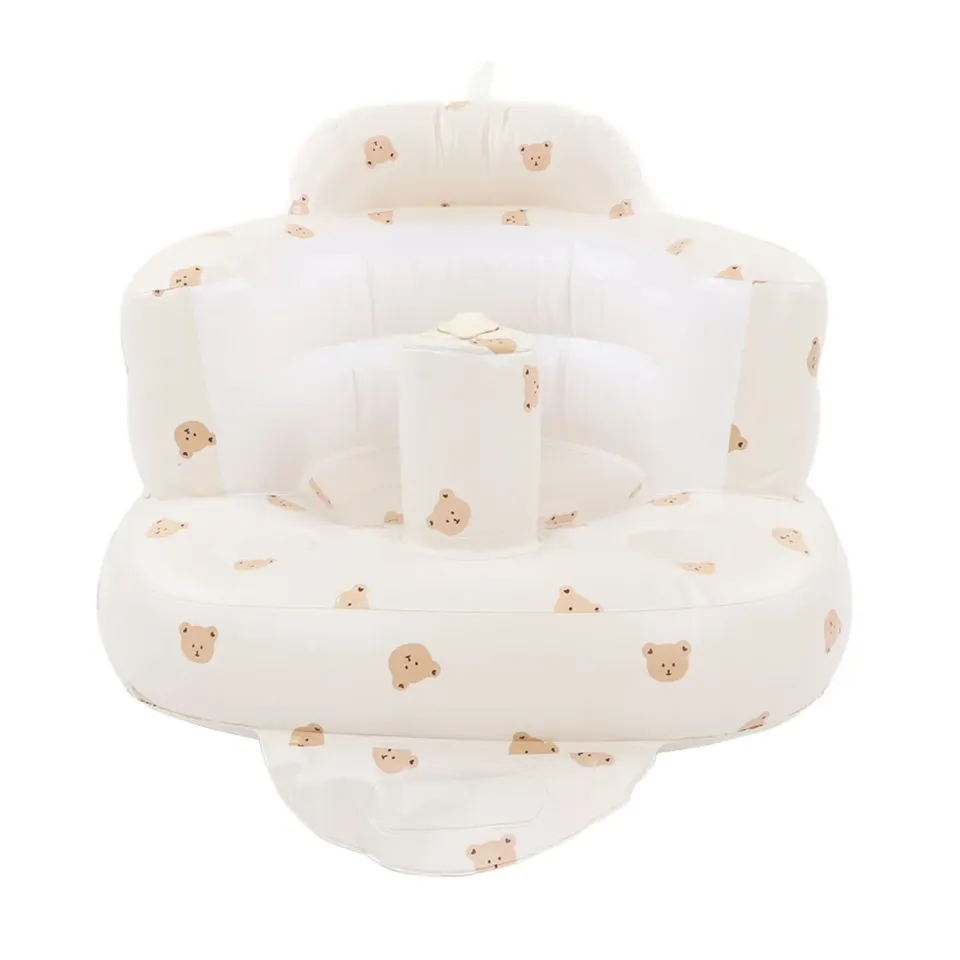 Garosa siège gonflable bébé avec pompe intégrée, pliable