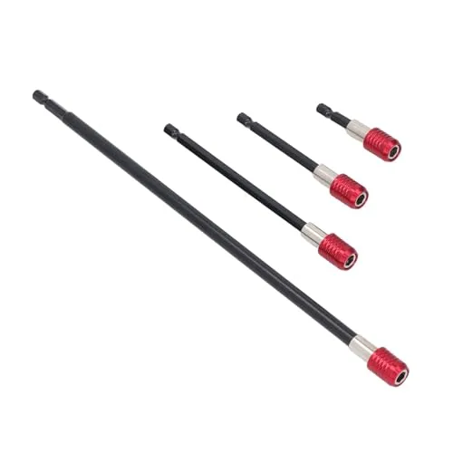 Garosa jeu extensions foret acier allié 4 pcs 50-300 mm magnétique