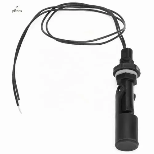Garosa interrupteur à flotteur type C pour niveau d’eau, lot de 2 en PP