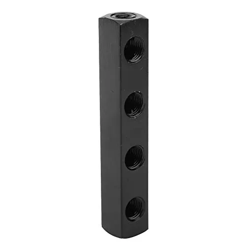 Garosa Répartiteur pneumatique 4 voies 1/4 BSPP en acier inoxydable