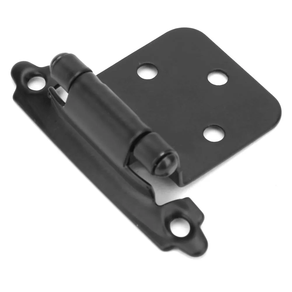 Garosa charnières ressort noires auto-fermeture 10 pcs