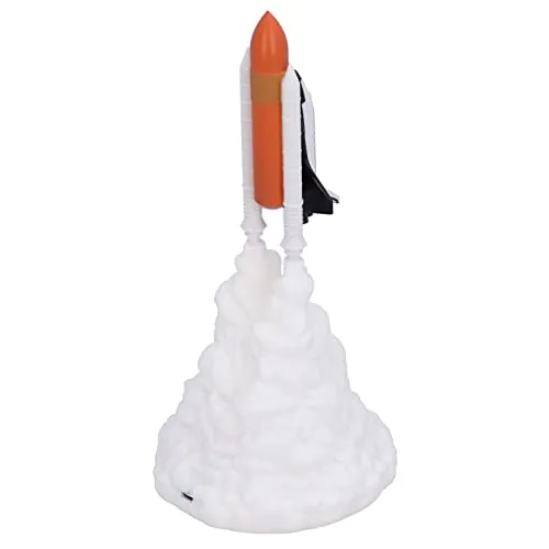 Garosa lampe nuit fusée LED 3D USB 24cm 800mAh