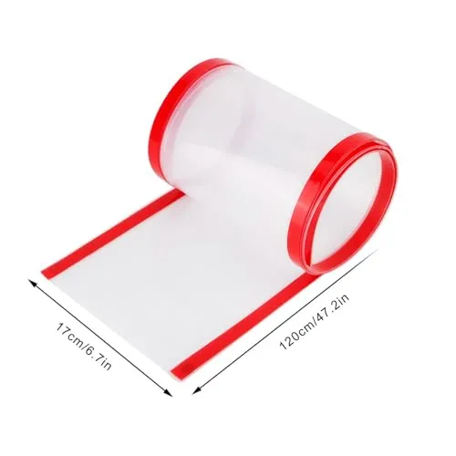 Garosa protège-doigts porte transparent 120x17 cm