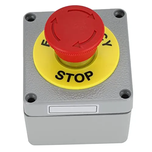 Garosa interrupteur d’arrêt d’urgence IP66 aluminium