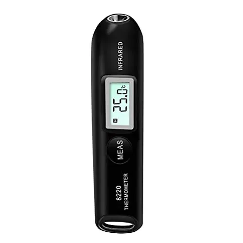 Garosa thermomètre infrarouge sans contact -50°C à 220°C noir
