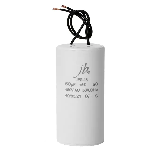 JB CAPACITORS JFS condensateur moteur CBB60 rond