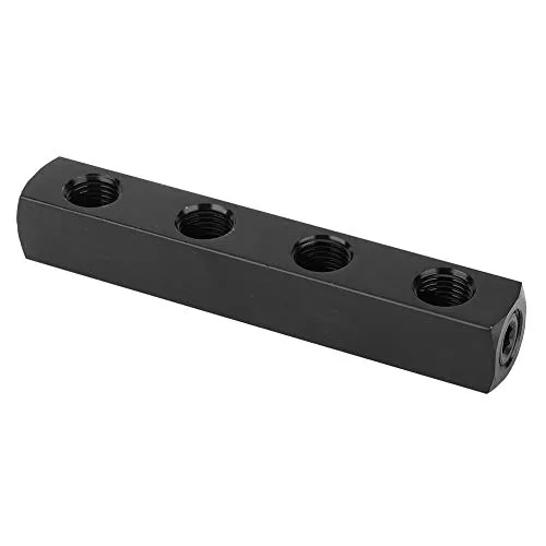 Garosa Répartiteur pneumatique 4 voies 1/4 BSPP en acier inoxydable