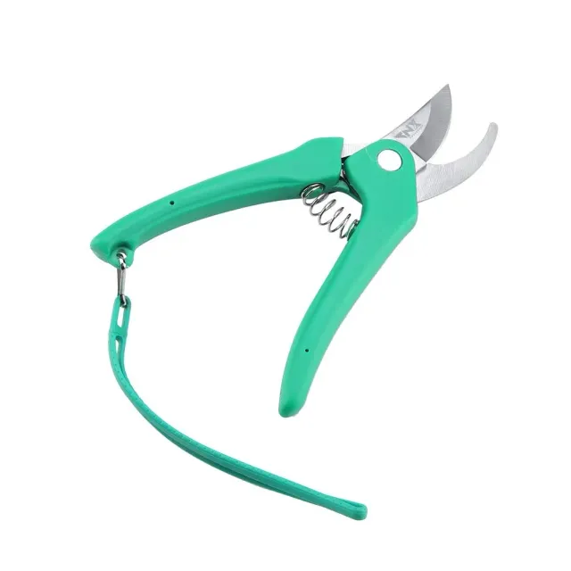 Garosa sécateur jardin bypass inox 17,5 cm ergonomique