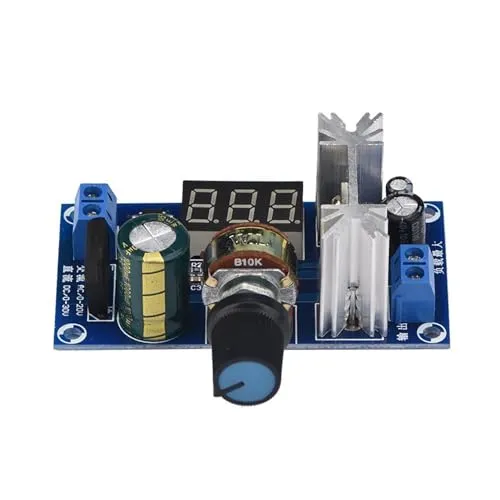 Garosa LM317 régulateur de tension réglable avec afficheur