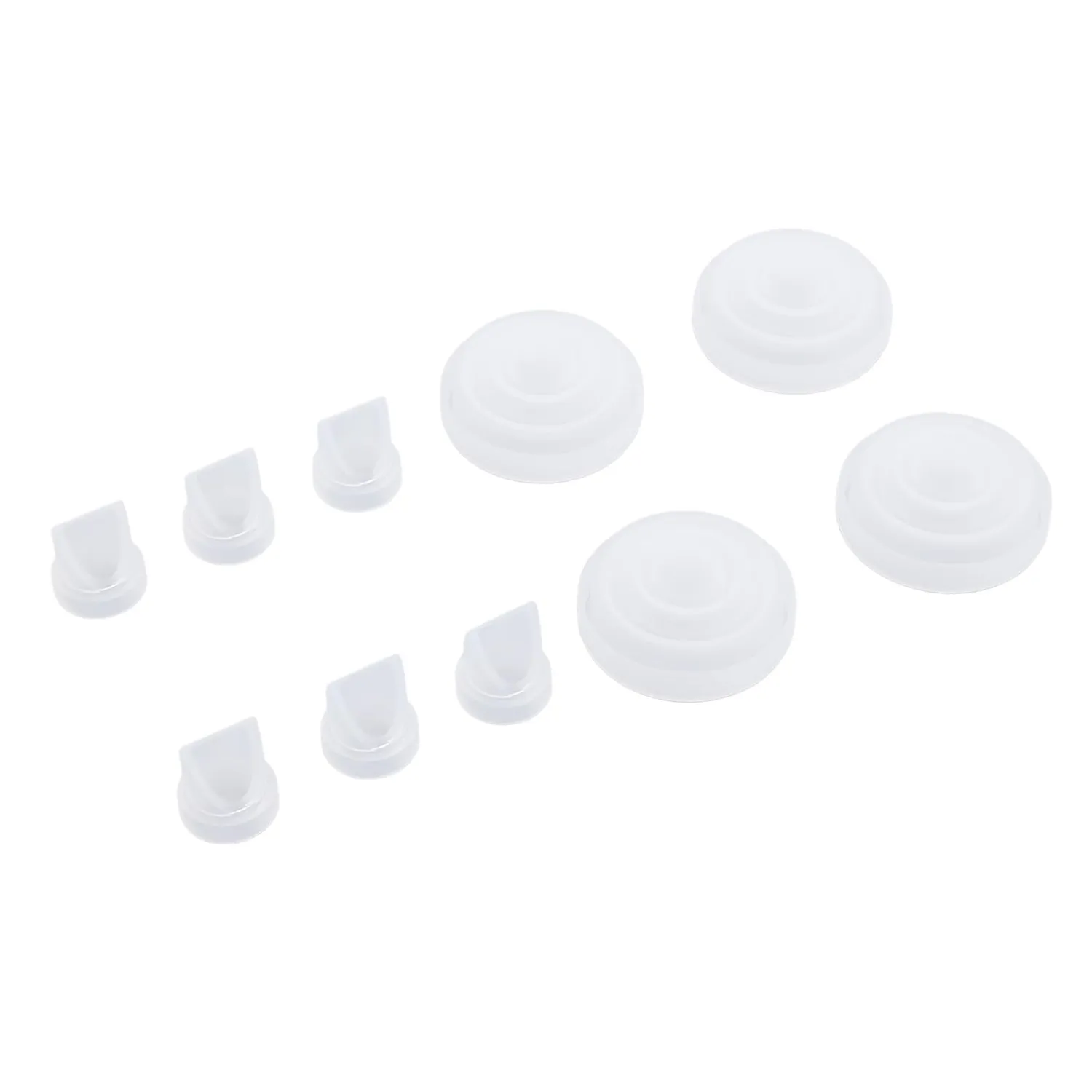 Valves à bec de canard Garosa pour tire-lait M5 silicone 10 pièces
