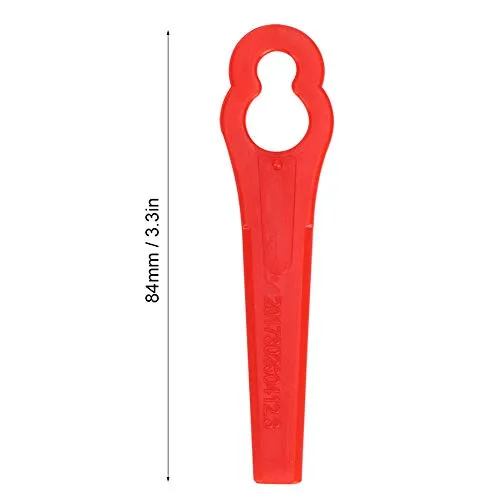 Garosa lames plastique coupe-herbe 84 mm lot de 40 sûres