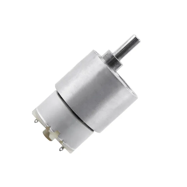 Garosa moteur réducteur DC 12V 30RPM 37mm couple élevé