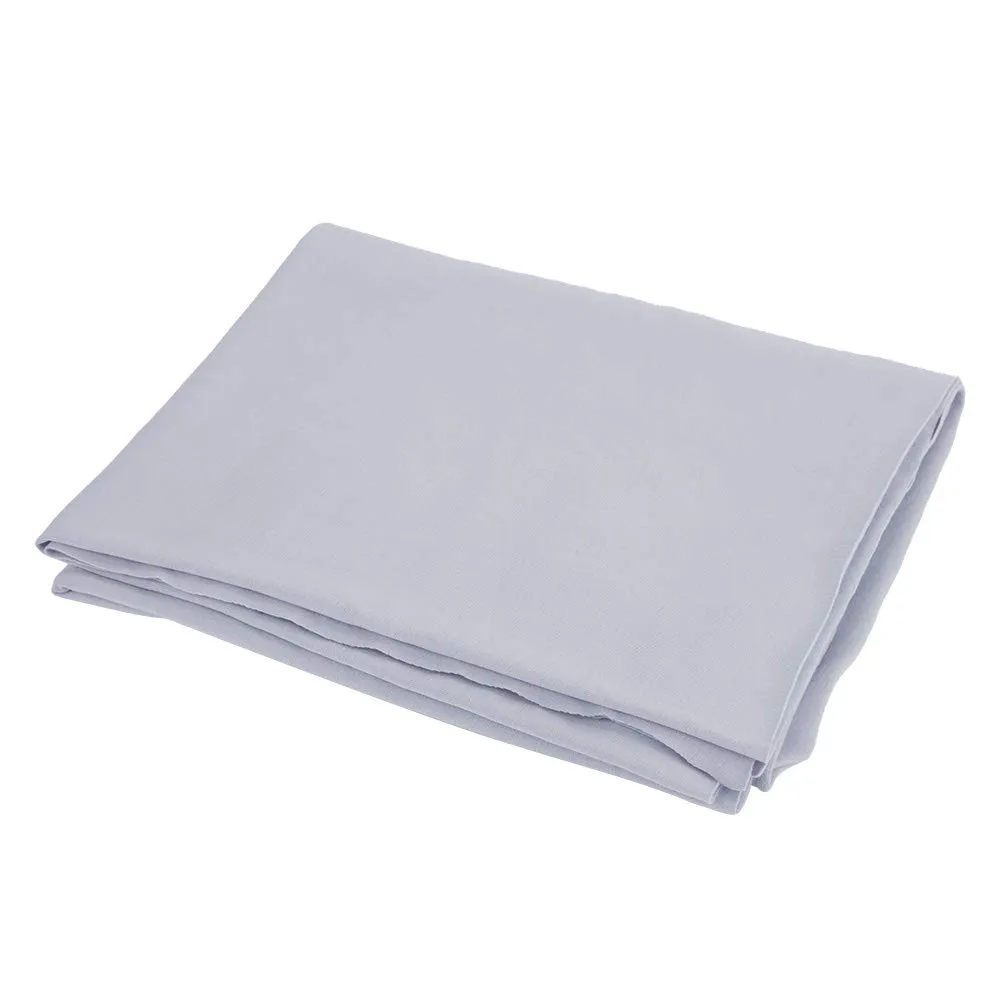 Garosa wrap photo nouveau-né en velours extensible, 120 × 120 cm, gris