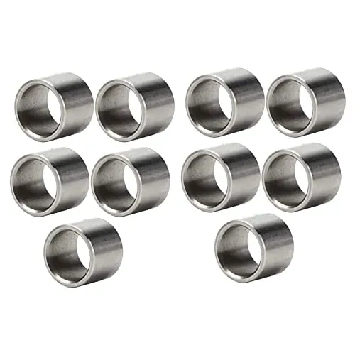 Garosa entretoises acier inoxydable 15×12×12 mm, lot de 10