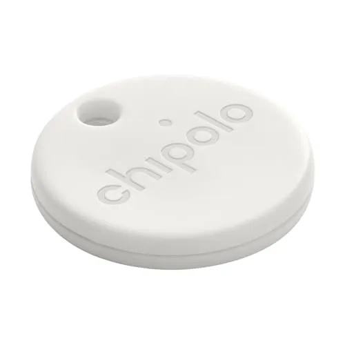 Chipolo ONE Point tracker Bluetooth blanc cassé