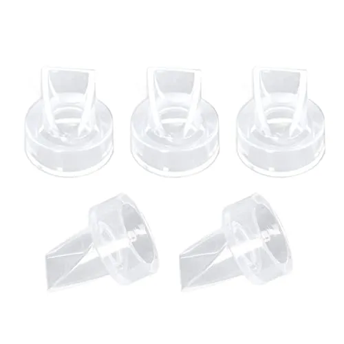 Garosa valves bec de canard pour tire-lait, lot de 5 en silicone