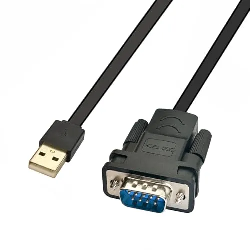 DSD TECH SH-RS232D2 câble USB vers série RS232 DB9 1,8 m