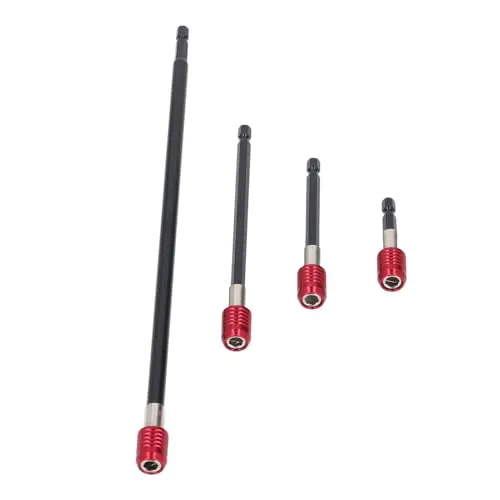 Garosa jeu extensions foret acier allié 4 pcs 50-300 mm magnétique