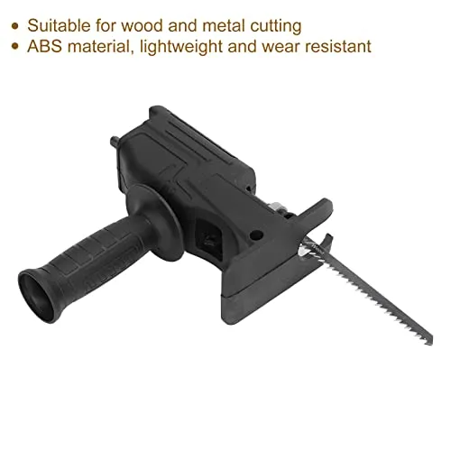 Garosa adaptateur scie sabre perceuse 3 lames bois métal