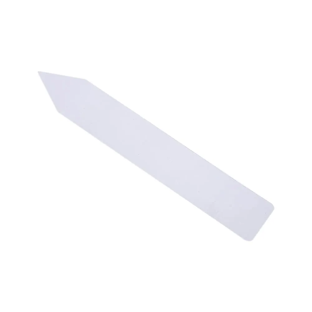 Garosa étiquettes plantes plastique blanc lot de 100