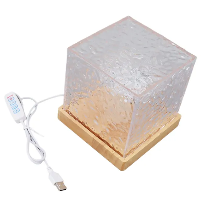 Garosa veilleuse carrée USB 5 V à lumière réglable