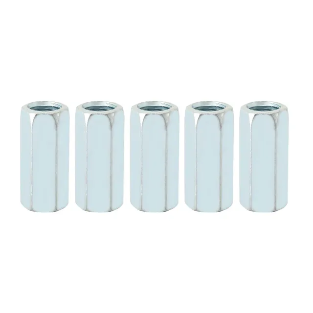 Garosa Écrous allongés M12 x 40 mm, lot de 5 en acier galvanisé