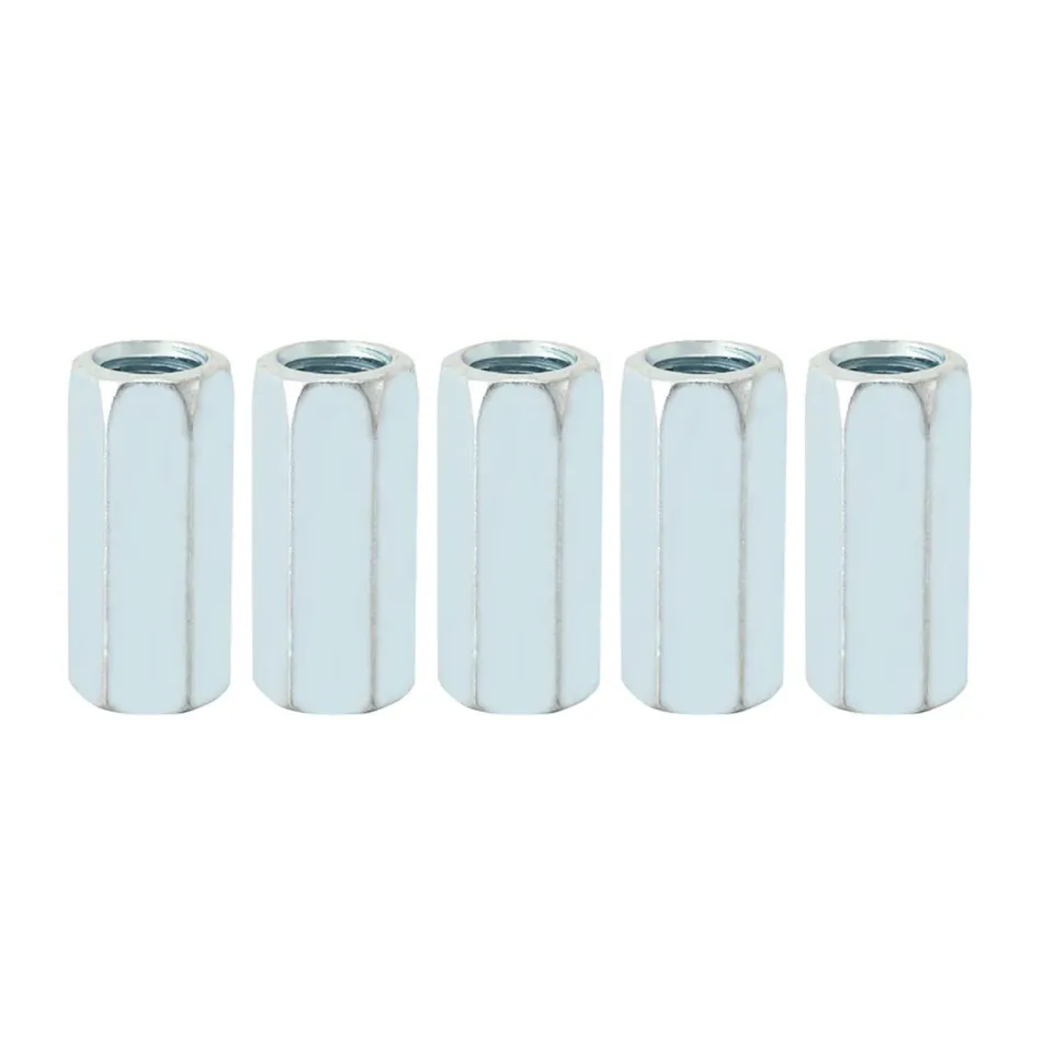 Garosa Écrous allongés M12 x 40 mm, lot de 5 en acier galvanisé